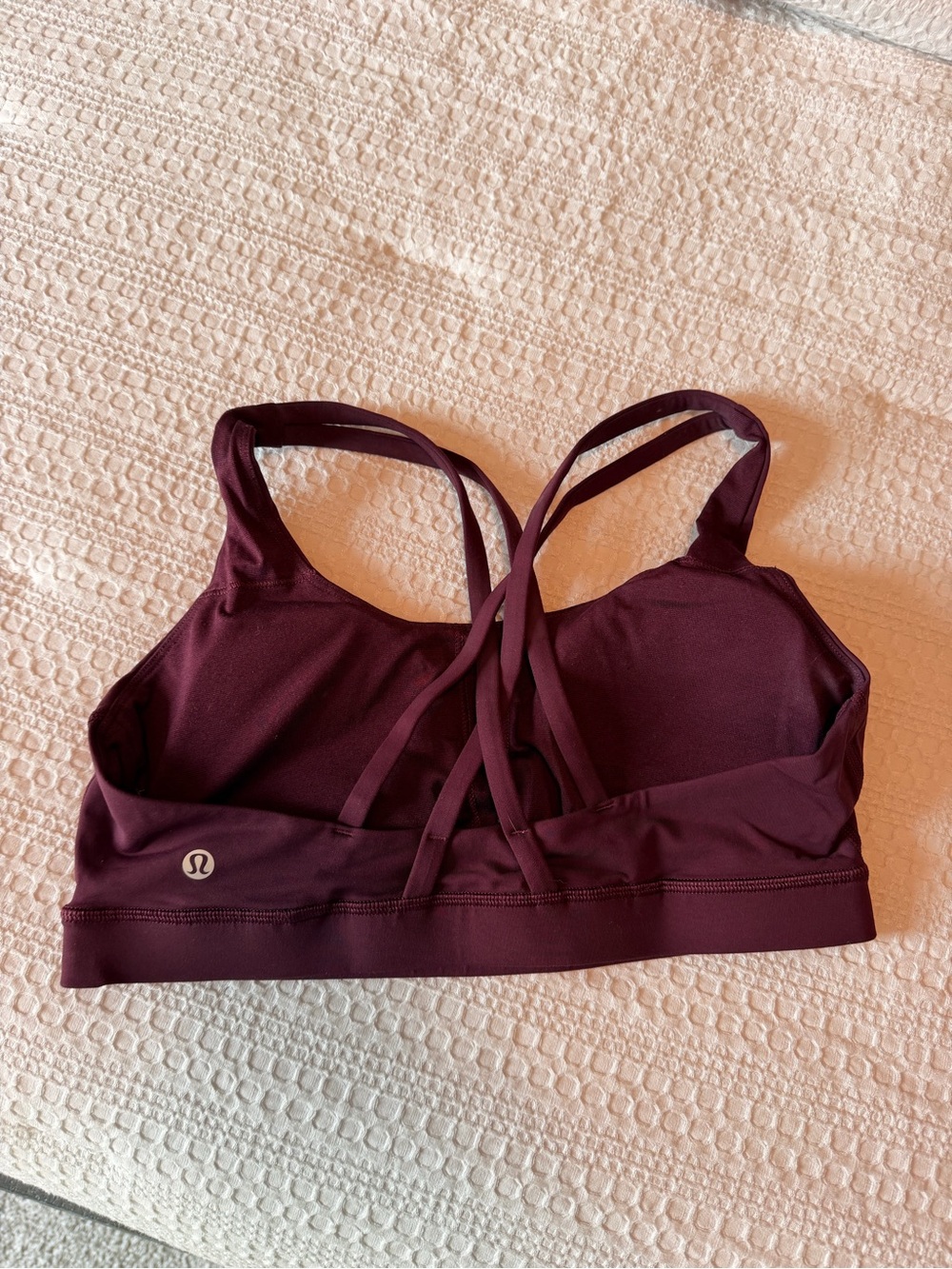 Never worn! Lululemon Energy bra. Size 10 - Picture 2 of 3